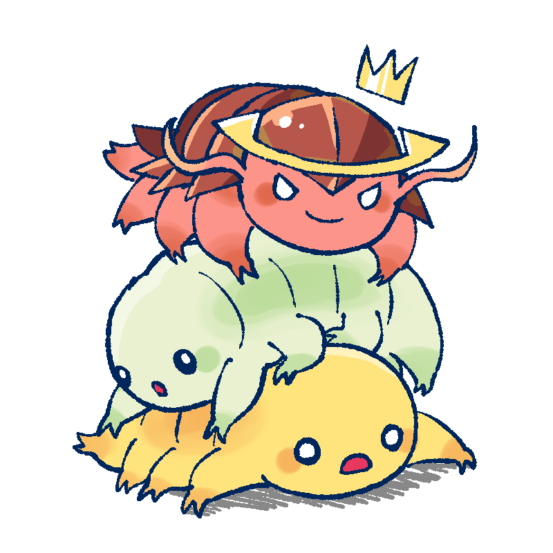 採集データを表すクマムシのイラスト